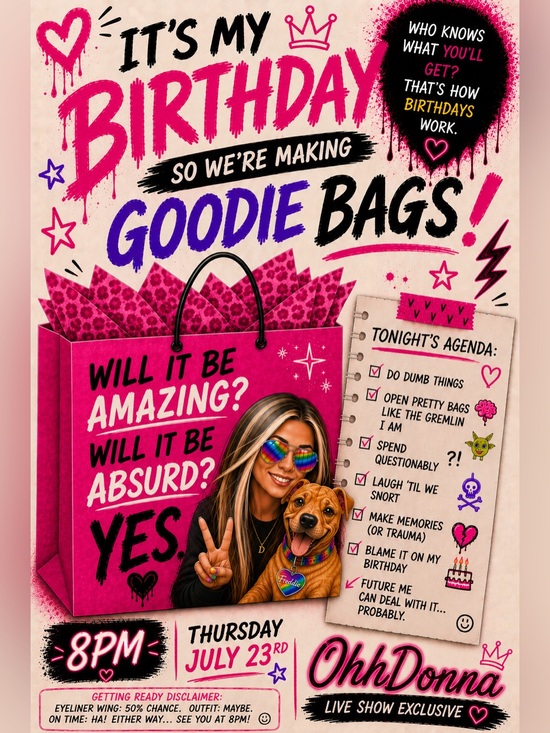 Accessories - Donna’s Birthday Event - July 23rd 🦄🎂